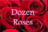 Dozen Roses Floral Arrangement