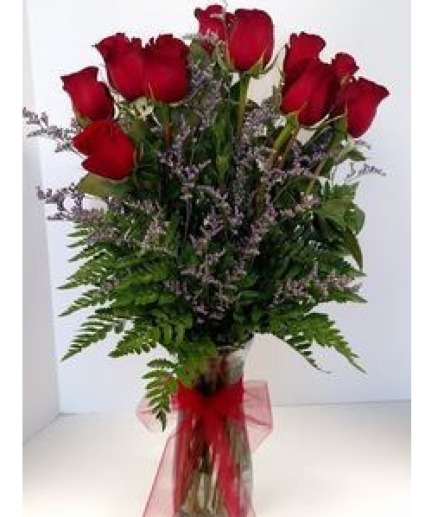 Dozen Roses  NFS-A54 Vase