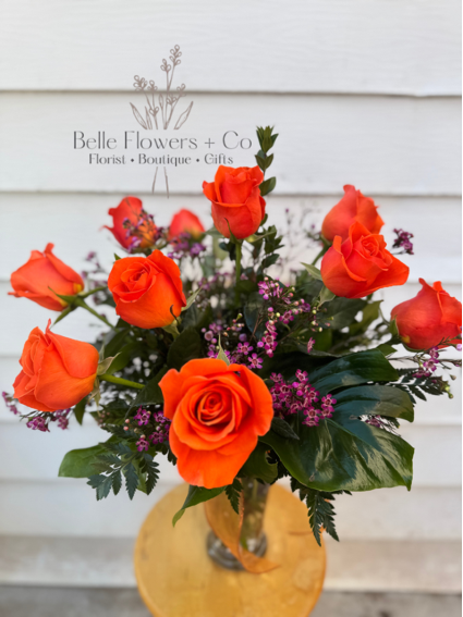 Dozen Roses [orange] 