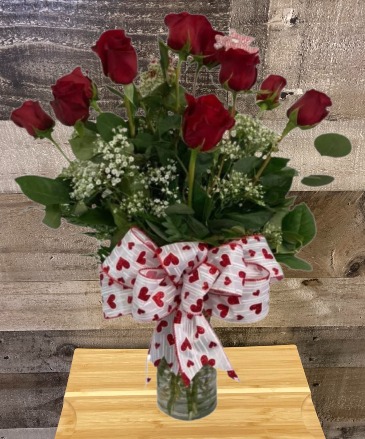 Dozen Roses Valentine's Day in Silverton, OR | Julie's Flower Boutique