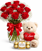 Dozen roses  Valentine’s Day