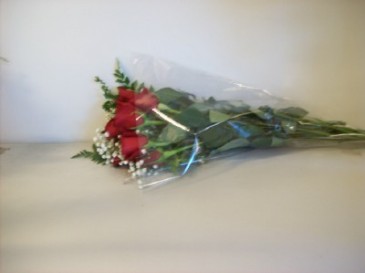 DOZEN ROSES WRAPPED