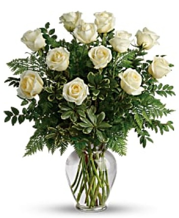 Dozen White Roses  in Fort Worth, TX | DARLA'S FLORIST Dozen White Roses  in Fort Worth, TX | DARLA'S FLORIST