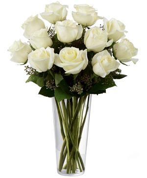  Dozen White Roses  Bouquet