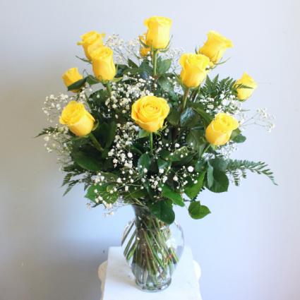 Dozen Yellow Roses 