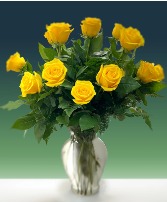 Dozen Yellow Roses 