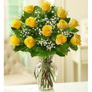 Dozen Yellow Roses Roses