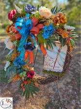 Dragonfly Grapevine Wreath  