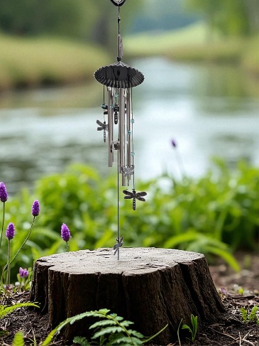 Dragonfly Windchime 30" in Culpeper, VA | ENDLESS CREATIONS FLOWERS AND GIFTS