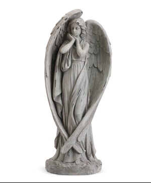 Dramatic Wing Angel Figure 