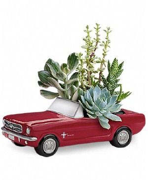 Dream Wheels  '65 Ford Mustang Planter