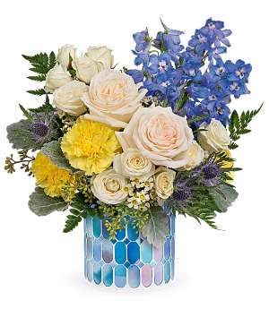Dreaming Blue Keepsake Vase