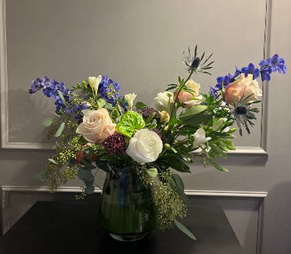 Dreaming of Spring Arrangement in a vase 