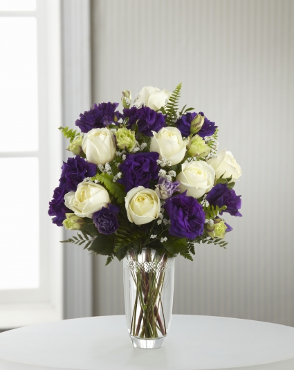 Future Dreams Purple Lisianthus and White Roses, Celebrate GHS!