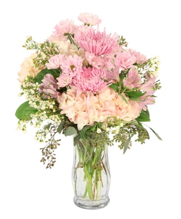 Dreamy Sweetness Vase Arrangement in Talladega, AL | GAITHER'S FLORIST