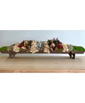 Dried Center Piece Arrangement Dried  Flowers