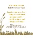 Dried Flower Workshop Wednesday 