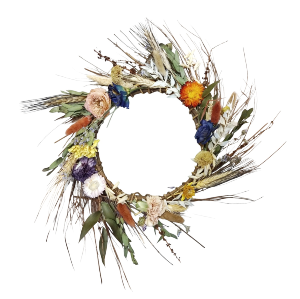 Dried Flower Wreath Flowers