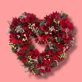 Dried Heart Wreath 