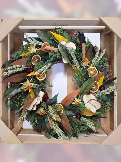 Dried Seasonal Wreath 