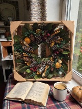 Dried Seasonal Wreath UPS Ready