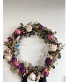 Dried spring wreath 