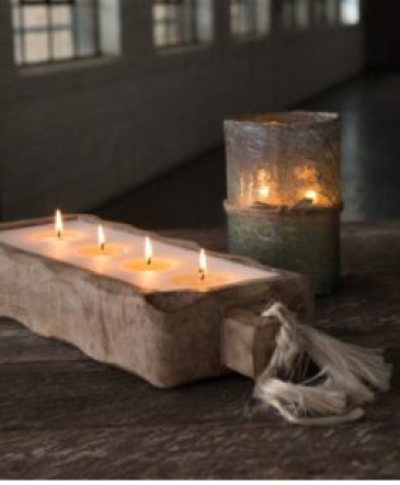 Driftwood Candle Tray 44oz  in Vidalia, GA | SOUTHERN CREATIONS