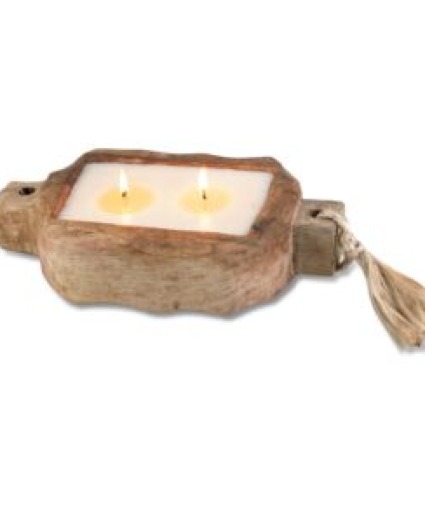 Driftwood Candle Tray Small 24oz 