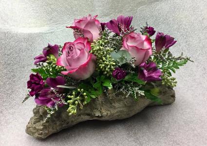 Driftwood Dream flower arrangement