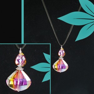Drop Crystal Necklace Jewellery