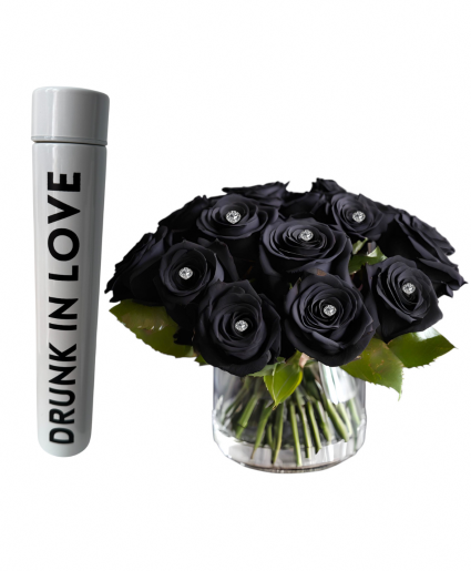 Ebony Drunk in Love Roses  