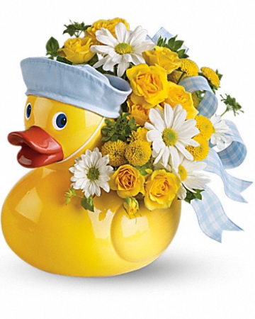 Duck Arrangment for Boy New Baby