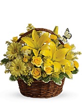 Happy Blooms Basket 