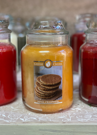 Dutch Stroopwafel Scented Fall Candle 