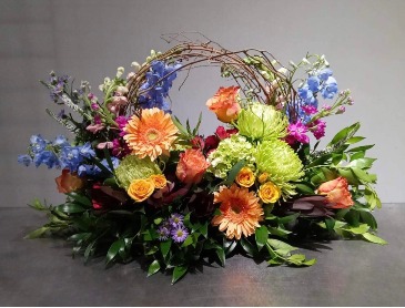 D'Vine Sentimentals Garden Basket  in Stony Brook, NY | Village Florist And Events