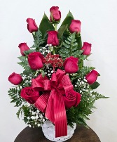 Dz Rose Basket  