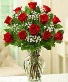 Dz Red Roses Fresh Arrangement 