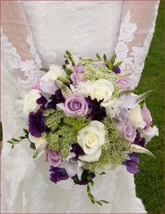 Garden Wedding/ Purples+Greens 