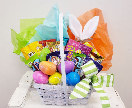 Easter Basket Candy Arrangement