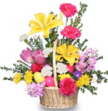 Easter Basket Easter Arrangement