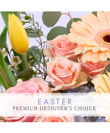 Easter Bouquet Premium Designer's Choice in Kings Mountain, NC | FLOWERS BY THE FALLS