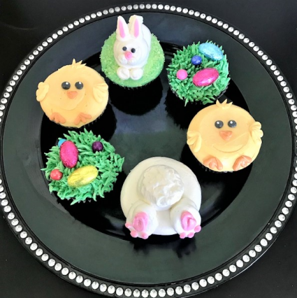 Easter Cupcakes Fresh from the Bakery