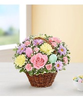 Easter Egg Basket Floral Arrangement