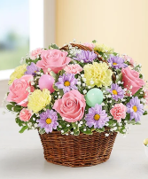 Easter Egg Fflower basket Flower Basket