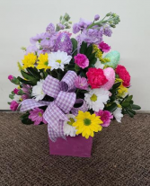 Easter Fantasy Wishes Fresh Flower Arrangement (Local Delivery Only)