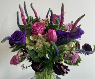 Spring Dance Vase arrangement in Northport, NY | Hengstenberg's Florist