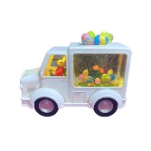Easter Truck Glitter Lantern 