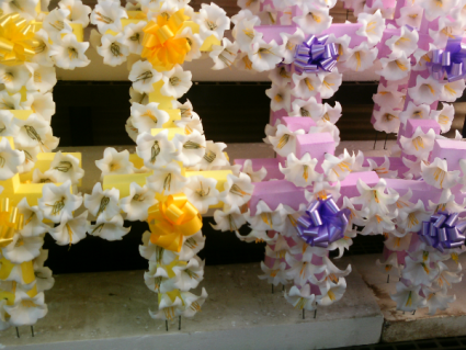 EASTER LILY CROSS $19.99