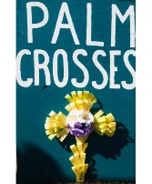 Easter Palm Cross Cemetery Delivery