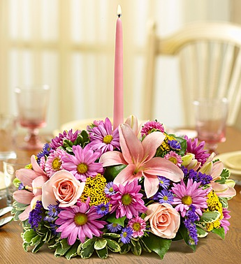 Easter Pastel Centerpiece
